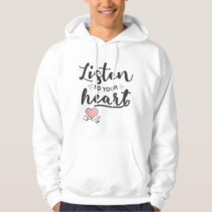 Lyssna på ditt hjärtstoscope hoodie