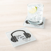 Lyssna på ditt Underlägg av Soul-glas