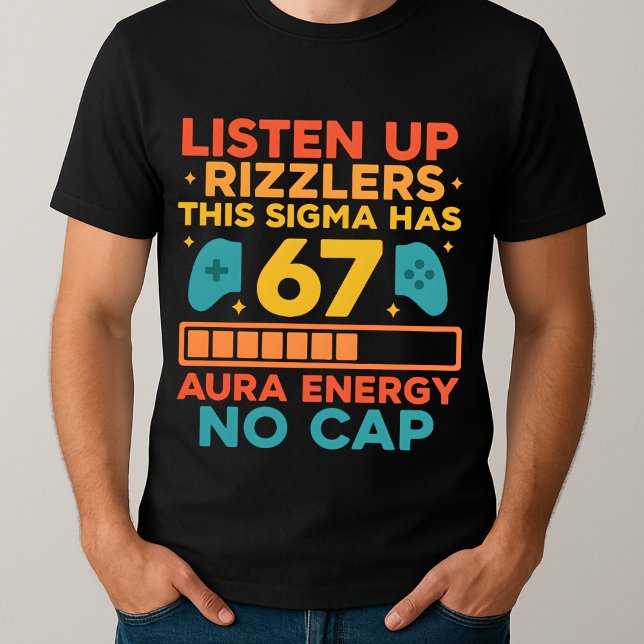 Lyssna på Rizzlers den här signaturen har 67 Aura T Shirt (Skapare uppladdad)