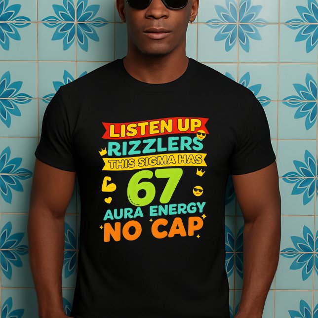Lyssna på Rizzlers den här signaturen har 67 Aura T Shirt (Skapare uppladdad)