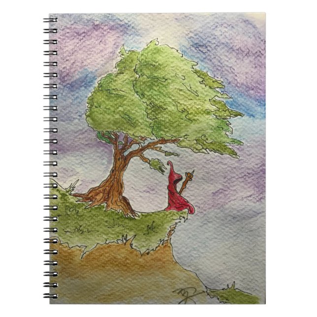 Lyssna på Vinden Anteckningsbok (Framsidan)