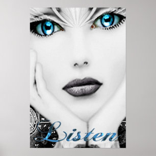 Lyssna (Poster) Poster