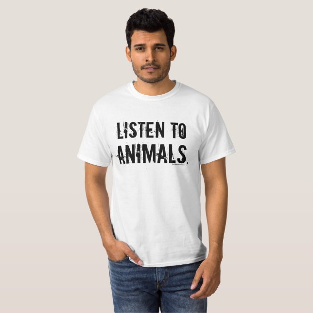 Lyssna till Animals. Tee Shirt (Hel framsida)