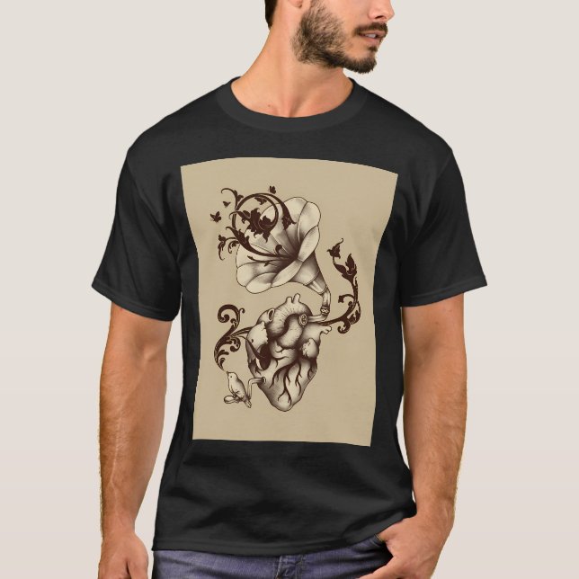 Lyssna till ditt hjärta t shirt (Framsida)