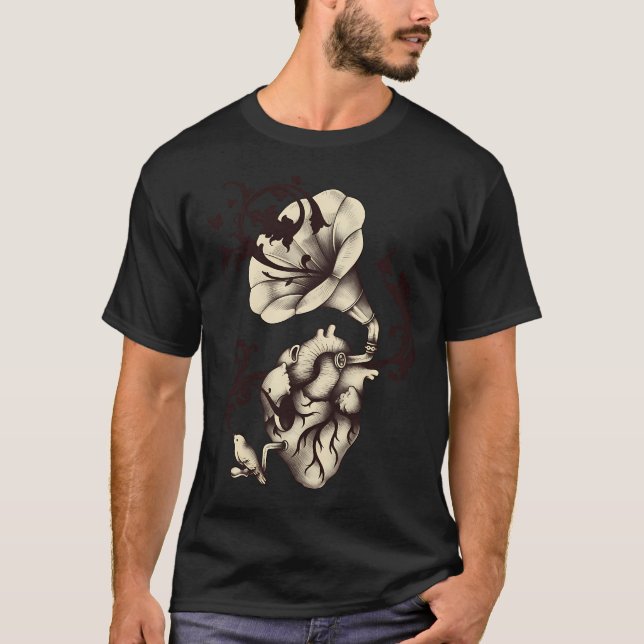 Lyssna till ditt hjärta t shirt (Framsida)