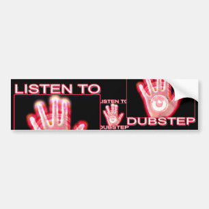 LYSSNA TILL DUBSTEP BILDEKAL