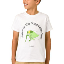 "Lyssna till sången inom dig" Barn T-Shirt