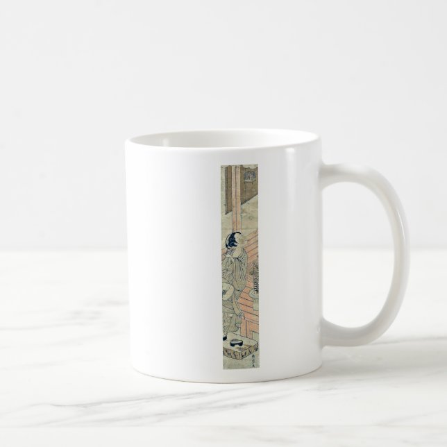 Lyssna till syrsan vid Suzuki, Harunobu Kaffemugg (Höger)