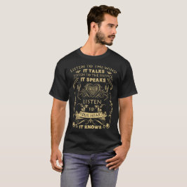Lyssna till vindindiangåvorna t-shirt