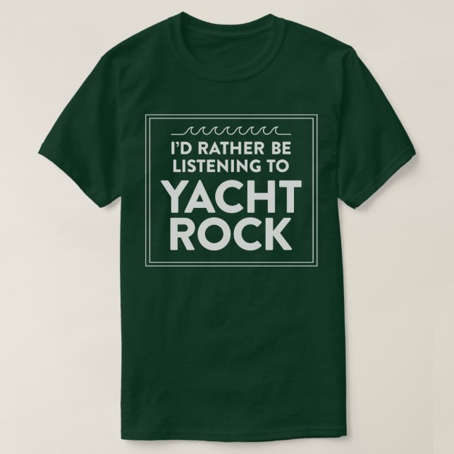 Lyssna till Yacht Sten T Shirt (Design framsida)