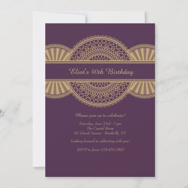 Lyster Invitation Inbjudningar (Framsida)