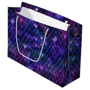Lyster Lila Ombre & Glitter Fjäll på Drakar