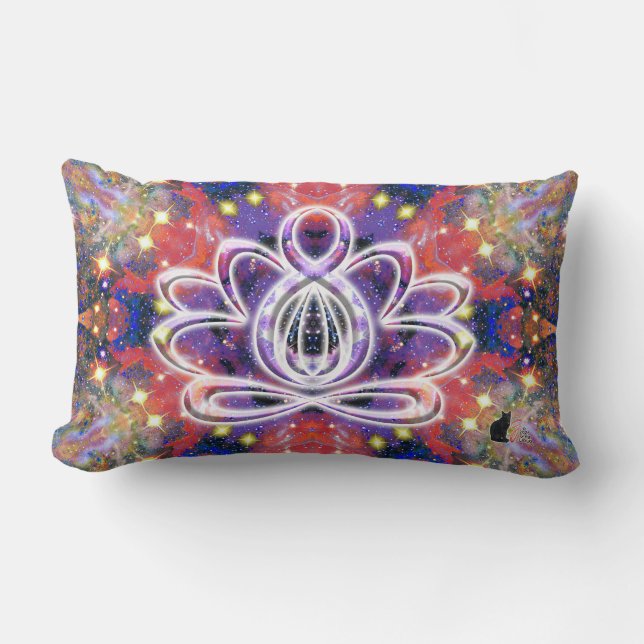 Lyster Zen Lotus Lumbarkudde (Framsida)