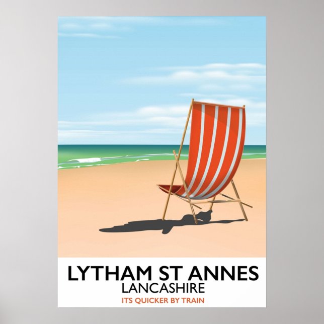 Lytham St Annes Lancashire-avlopp Poster (Framsidan)