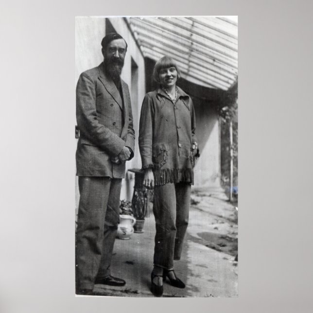 Lytton Strachey och Iris Träd Poster (Framsidan)