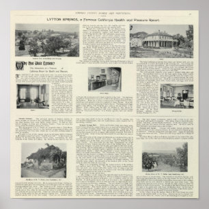 Lytton Vår, Kalifornien Poster