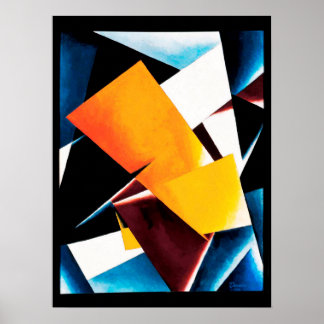 Lyubov Popova - Painterly Architectonic Poster