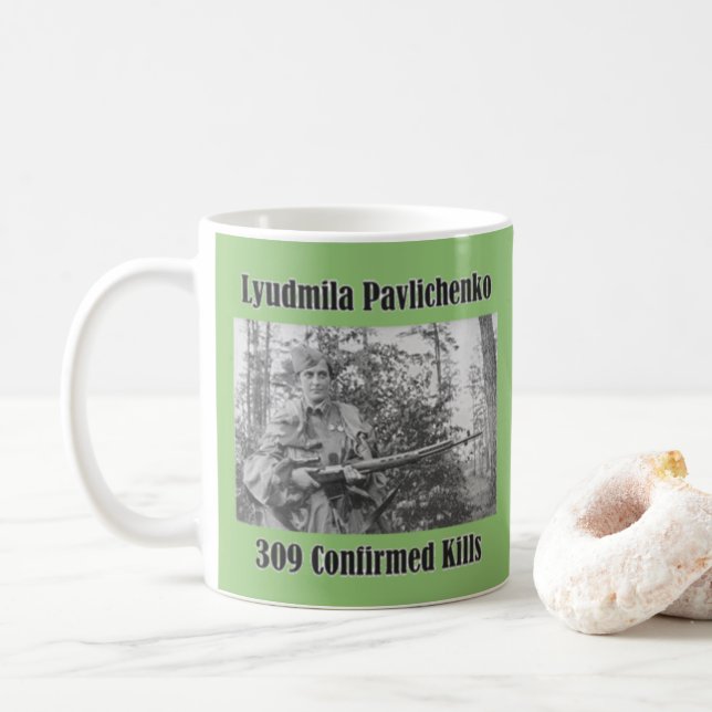 Lyudmila Pavlichemko Kaffemugg (Med munk)