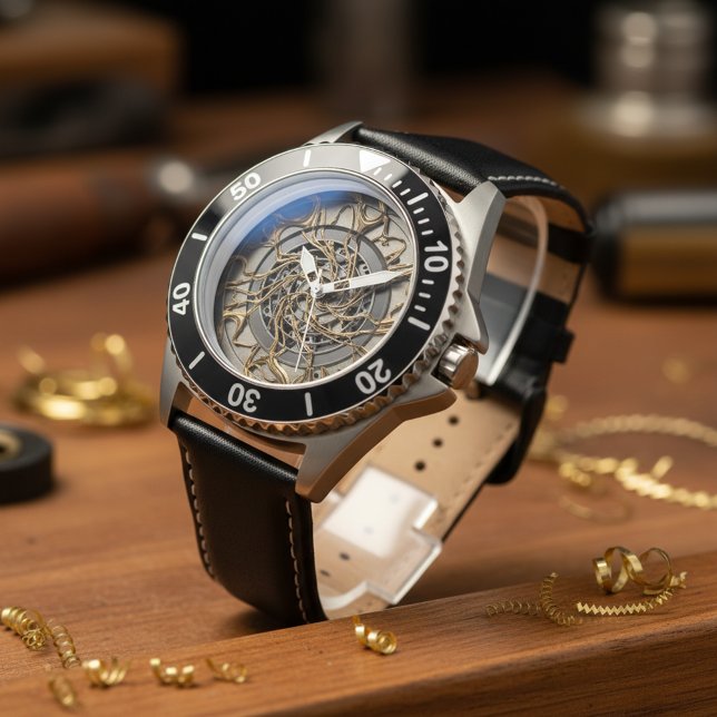 Lyx 3D urtavla Armbandsur (Skapare uppladdad)
