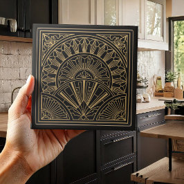 Lyx Art Deco Geometrisk Mønster#2 ID1196 Kakelplatta