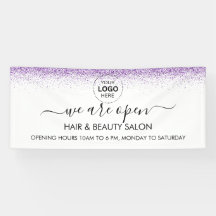 Lyx dropp glitter lila Salon
