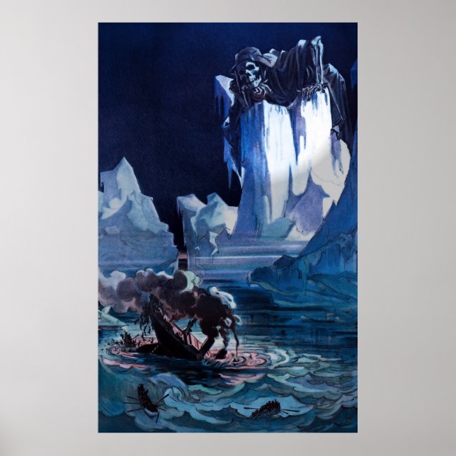 Lyx eller livbåtar poster (Framsidan)