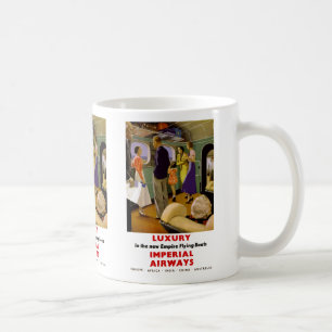 Lyx i det nya imperiets flygbåtar kaffemugg