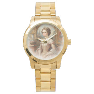 Lyx,Klassisk,Vacker prinsessa,European Stil Armbandsur