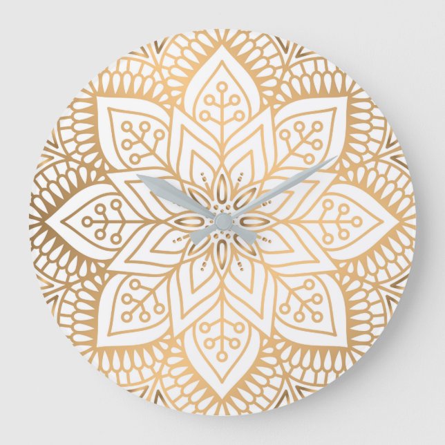 Lyx Mandala 31 Stor Klocka (Framsida)