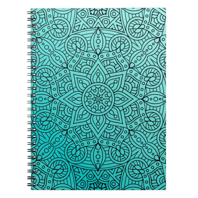 Lyx Mandala 38 Anteckningsbok (Framsidan)
