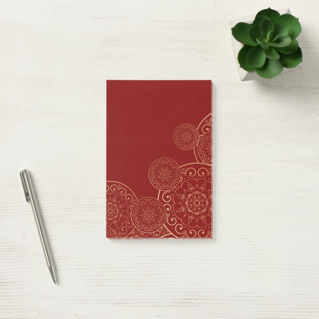 Lyx Mandala 50 Post-it Block (Kontor)