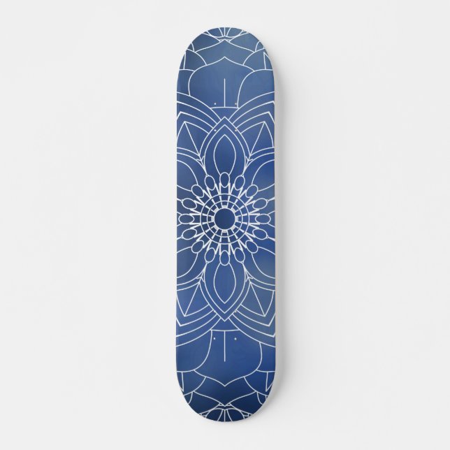 Lyx Mandala 55 Mini Skateboard Bräda 18,5 Cm (Framsida)