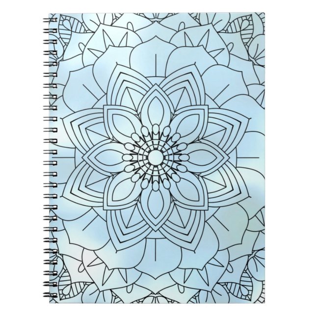 Lyx Mandala 56 Anteckningsbok (Framsidan)
