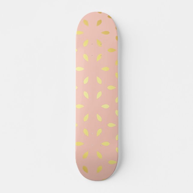 Lyx Mandala 8 Mini Skateboard Bräda 18,5 Cm (Framsida)