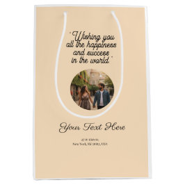 Lyx med en enda Färg-presentsäck - Mångsidig och S