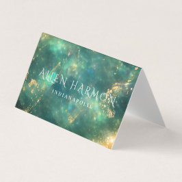 Lyx Minimal Anpassad Familj Namn | 5-Minuters Redi Visitkort