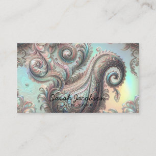 Lyx Opal Paisley Visitkort