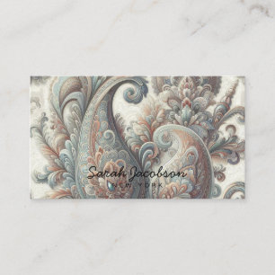 Lyx Opal Paisley Visitkort
