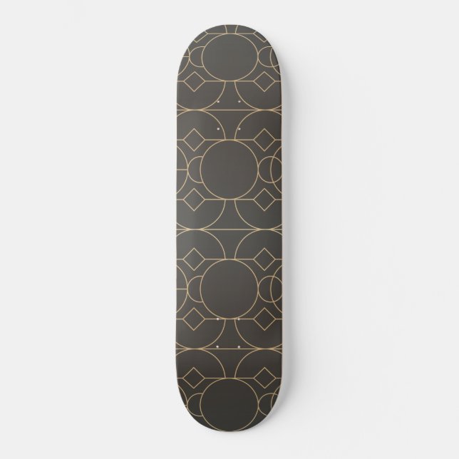 Lyx Ornament 17 Mini Skateboard Bräda 18,5 Cm (Framsida)