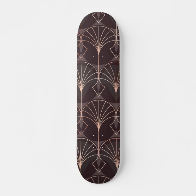Lyx Ornamenten 33 Mini Skateboard Bräda 18,5 Cm (Framsida)