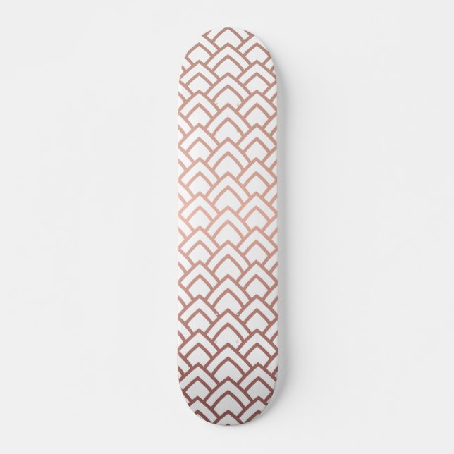 Lyx Ornamenter 30 Mini Skateboard Bräda 18,5 Cm (Framsida)