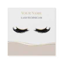 Lyx QR-kod Lash-tekniker