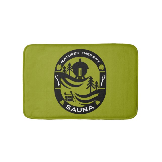 lyx Sauna Gift Badrumsmatta (Framsidan)