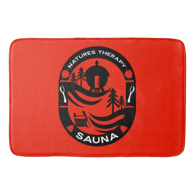 lyx Sauna Gift Badrumsmatta (Framsidan)