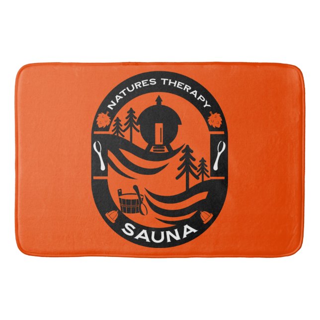 lyx Sauna Gift Badrumsmatta (Framsidan)