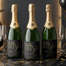 Lyx Svart Guld Femtio och Fantastisk Födelsedag