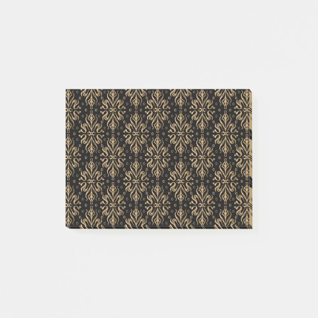 Lyx Vintage Mönster 3 Post-it Block (Framsida)
