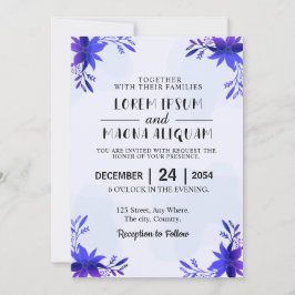 Lyxbröllopskort Inbjudningar