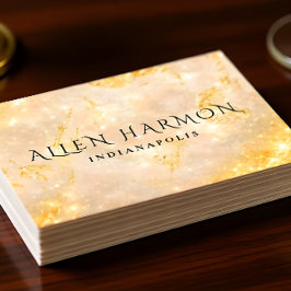 Lyxchampagne Guld Anpassat Namn | 5-Minuters Redig Visitkort