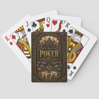 Lyxdesign Poker Spelkort